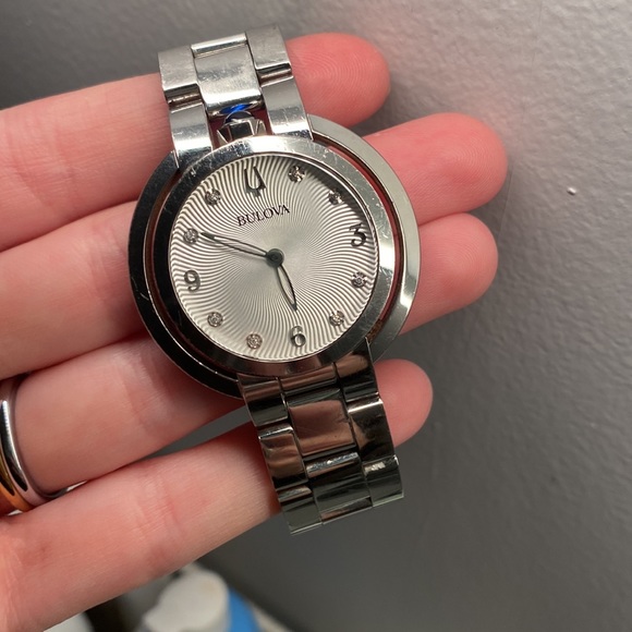 Bulova Rubaiyat Women’s Silver Watch - Picture 5 of 7